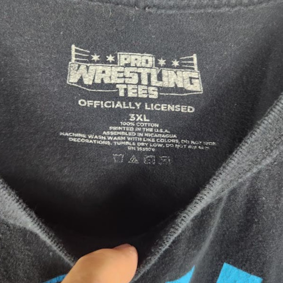 Chris Jericho Alpha Club 3XL Tee T-Shirt NJPW AEW WWE PWT - Picture 3 of 5